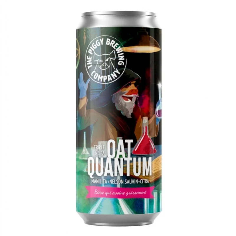 Bière Piggy Oat Quantum Triple NEIPA - 44 cl