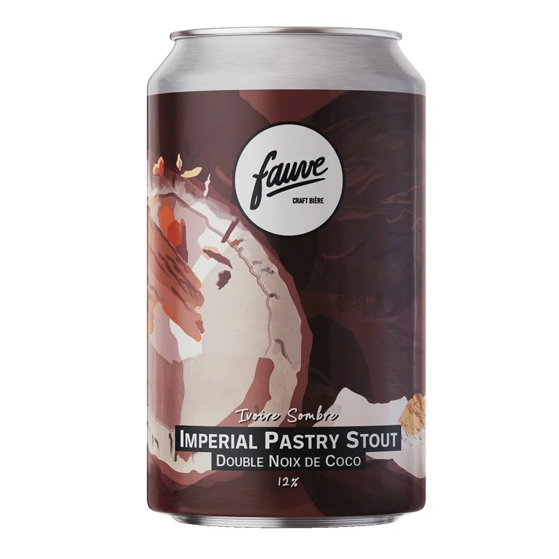 Bière Fauve Ivoire Sombre Imperial Pastry Stout - 33 cl