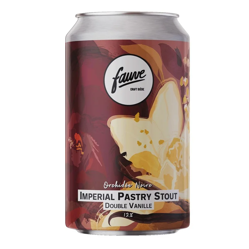 Bière Fauve Orchidée Noire Impérial Pastry Stout - 33 cl