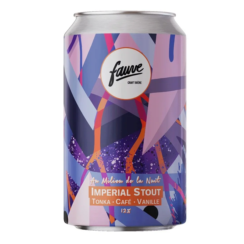 Bière Fauve Au Milieu De La Nuit IS Tonka - 33 cl