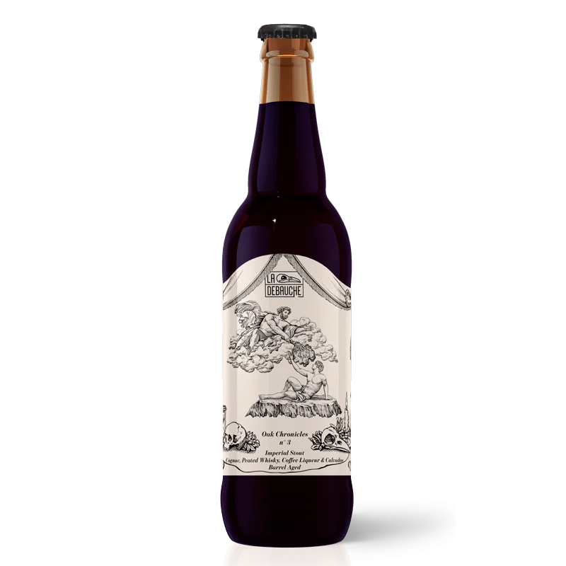 Bière La Débauche Oak Chronicles 3 IS BA Cognac... - 33 cl