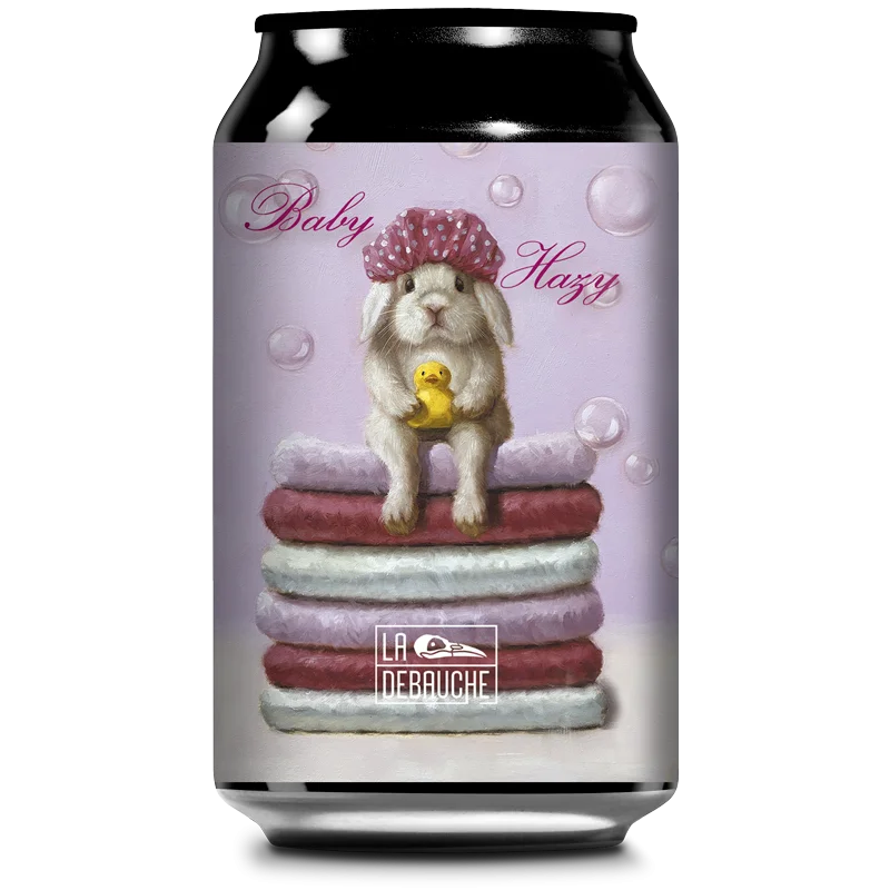 Bière La Débauche Baby Hazy Sour Sans Alcool - 33 cl