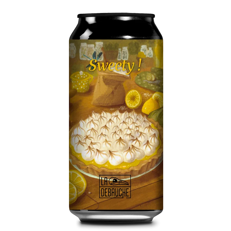 Bière La Débauche Sweety Pastry Sour Tarte Citron - 44 cl