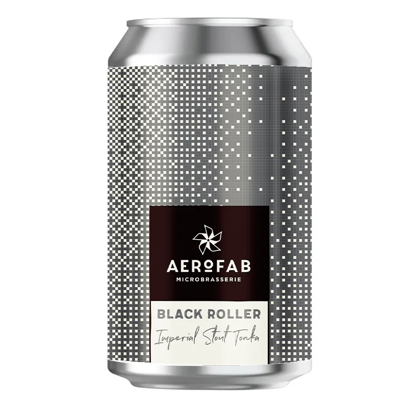 Bière Aérofab Black Roller Imperial Stout Tonka - 33 cl