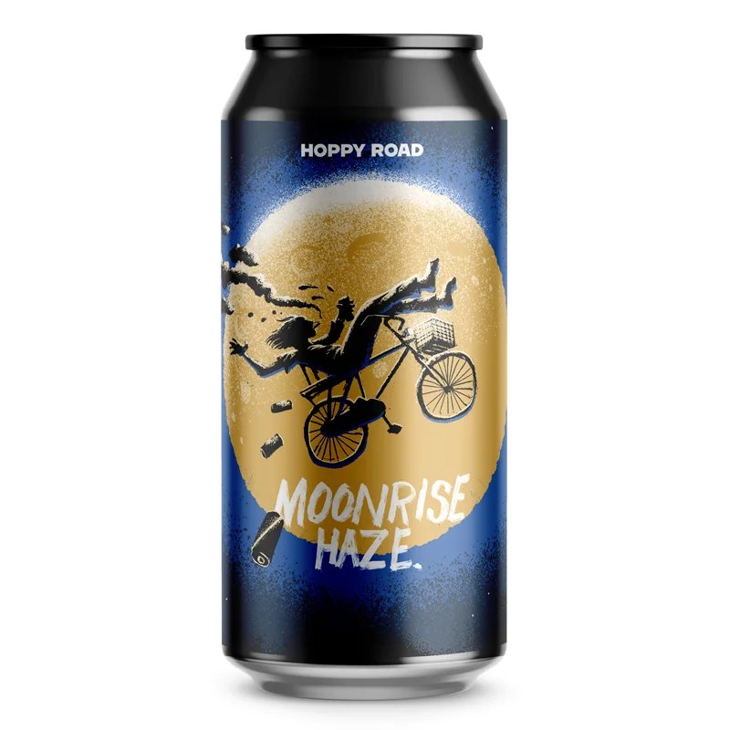 Bière Hoppy Road Moon Rise Haze Hazy IPA - 44 cl