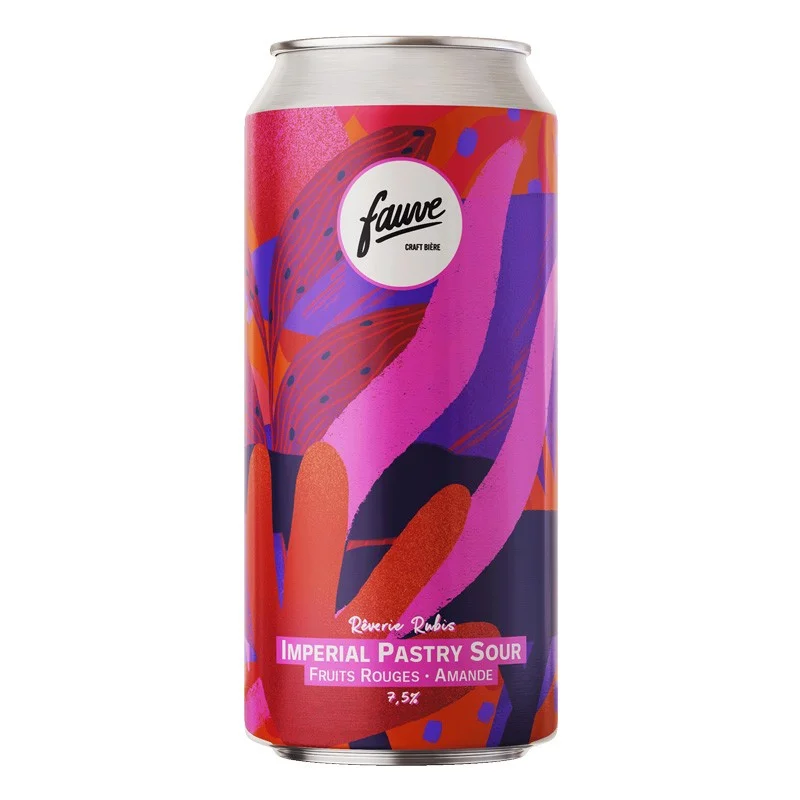 Bière Fauve Rêverie Rubis Impérial Pastry Sour - 44 cl