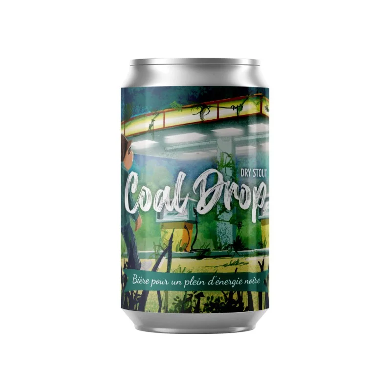 Bière Piggy Brewing Coal Drop Dry Stout - 33 cl