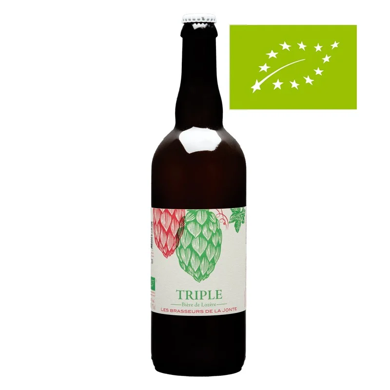 Les Brasseurs de la Jonte Triple Bio - 75 cl