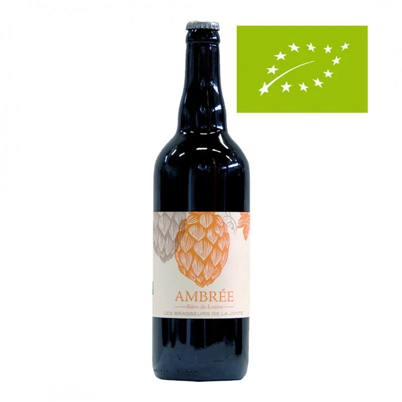 Les Brasseurs de la Jonte Ambrée Bio - 75 cl