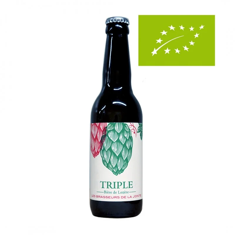 Les Brasseurs de la Jonte Triple Bio - 33 cl