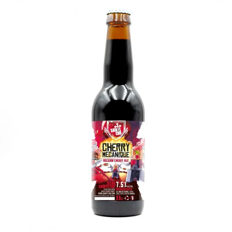 Bière Sainte Cru Cherry Mécanique - 33 cl