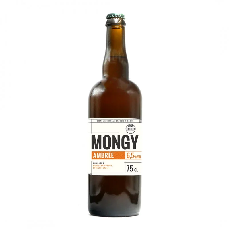 Bière Cambier Mongy Ambrée - 75 cl
