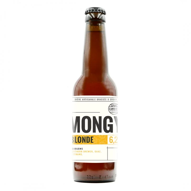 Bière Cambier Mongy Blonde - 33 cl