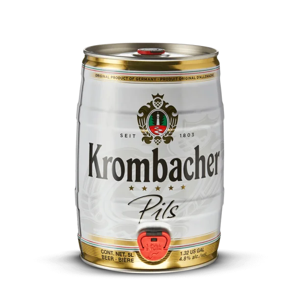 Mini-fût Krombacher Pils 5l