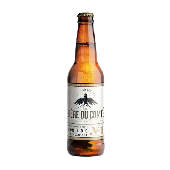 Bière blonde bio du Mercantour n°1