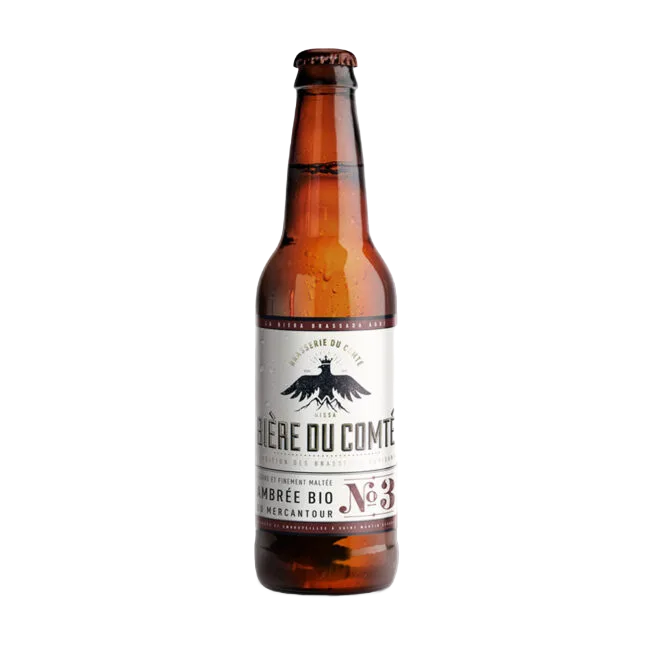 Bière ambrée bio du Mercantour n°3
